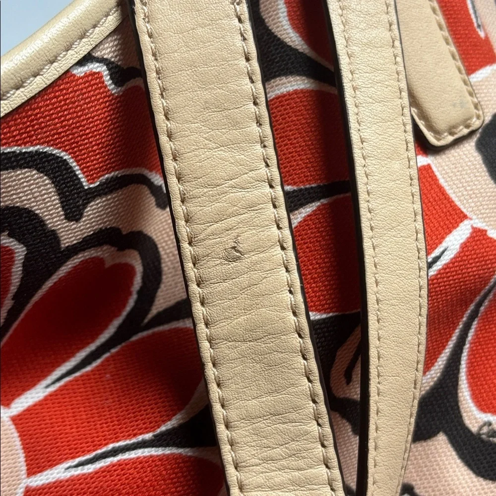 Floral Patterned Tote Bag